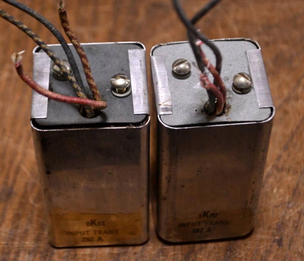 60s year Western Electric　282A line, step up transformer step up ratio 1:20
