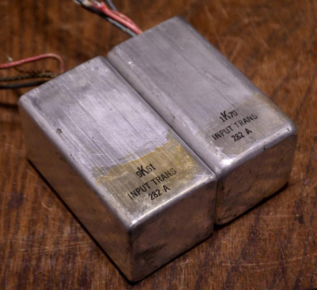60s year Western Electric　282A line, step up transformer step up ratio 1:20