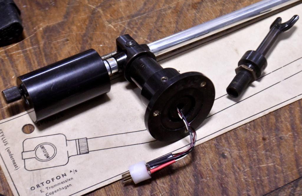 RARE 50s year Ortofon RF-309 long tonearm for SPU-A type cartridge