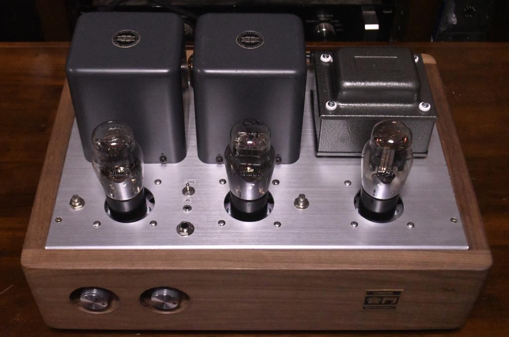 45/2A3 SE tube amplifier/headhphone amp driving tube 717A