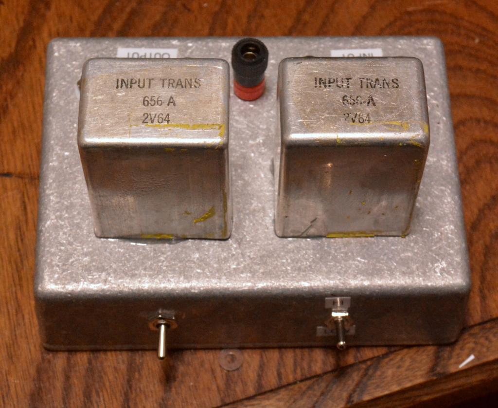 EXTRA RARE !!! Western Electric 656A CD line input transformer and MC step up transformer