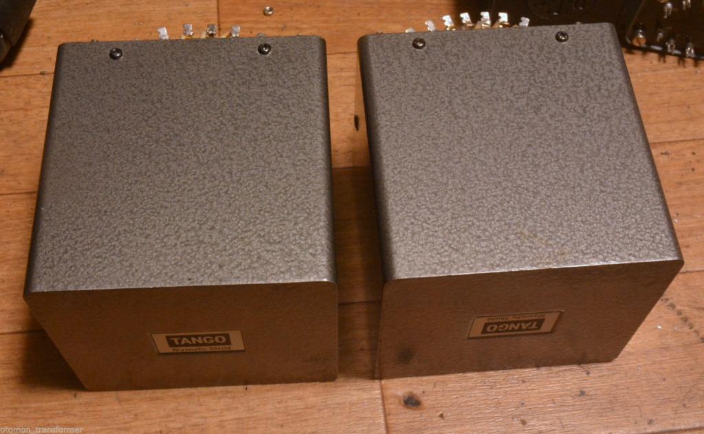 Pair Hirata Tango power transformer for SE tube amp 211, 300B, PX25