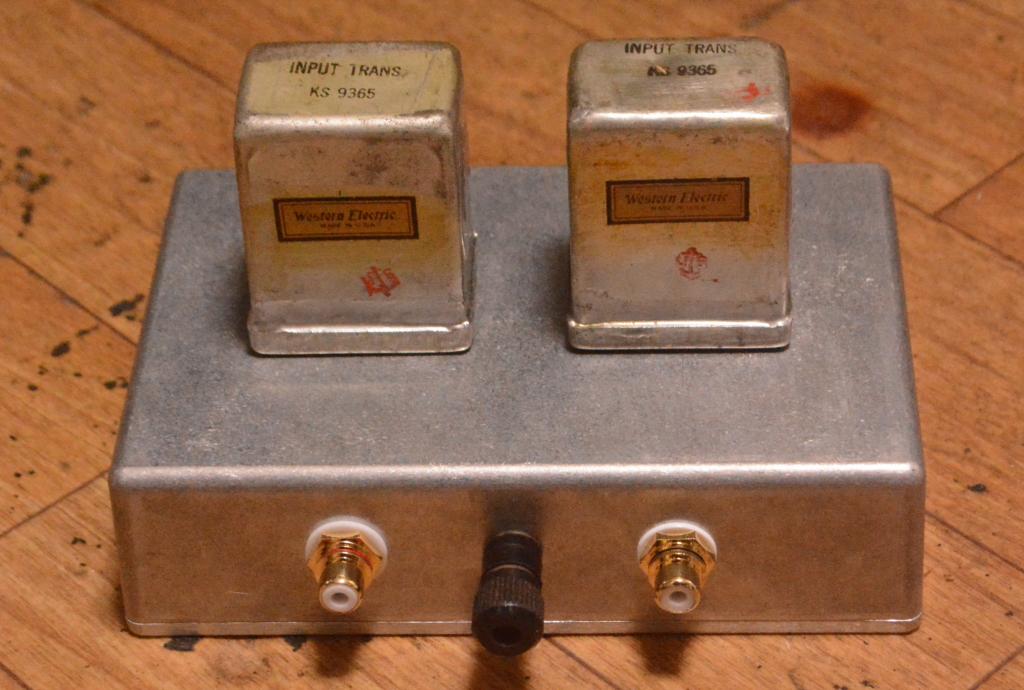 EXTRA RARE !!! Western Electric　KS-9365 600Ω:50KΩline, step up transformer,