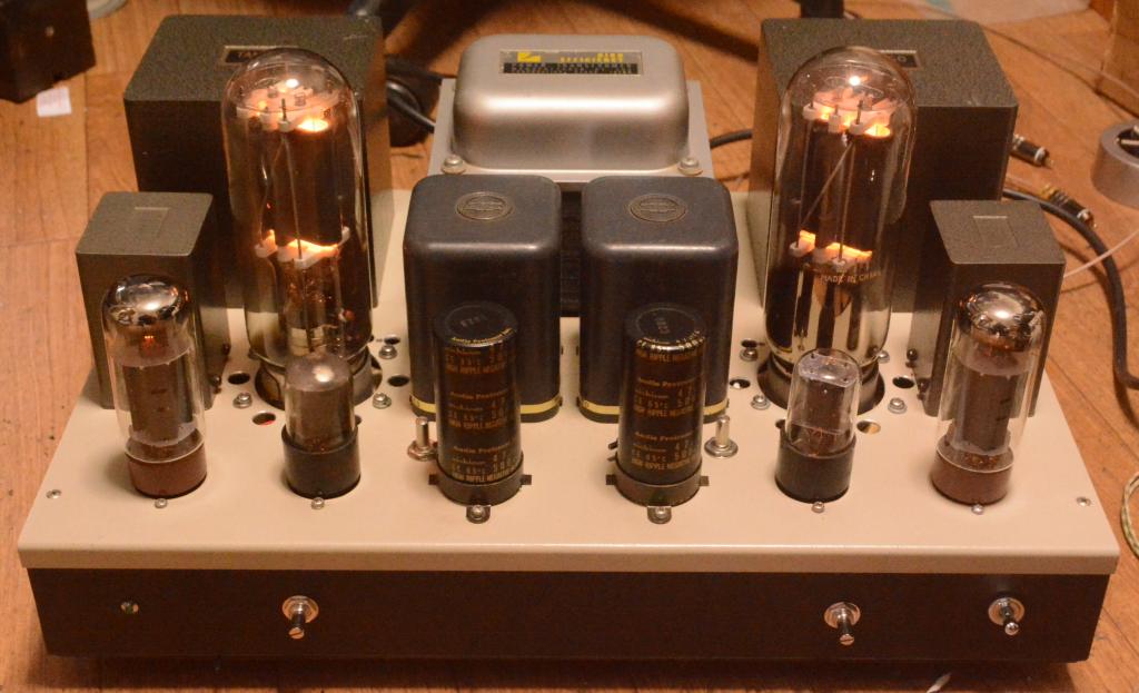 211 SE special order made amplifier with Hirata TANGO, LUX, TAMURA