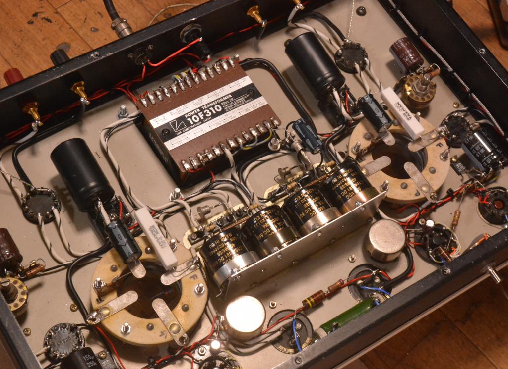 211 SE special order made amplifier with Hirata TANGO, LUX, TAMURA