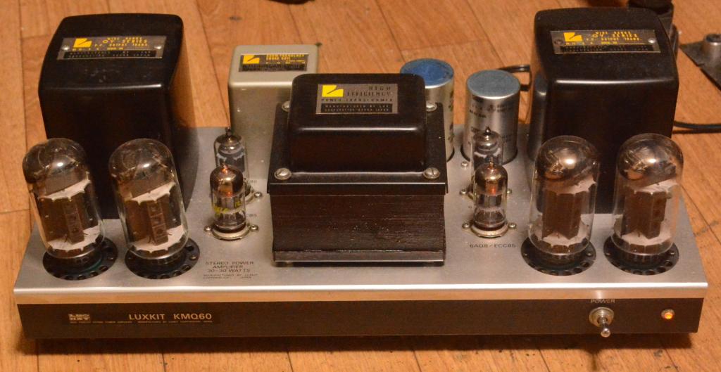 70s year Luxman MQ-60 tube stereo ampilifier with OY series output transformer
