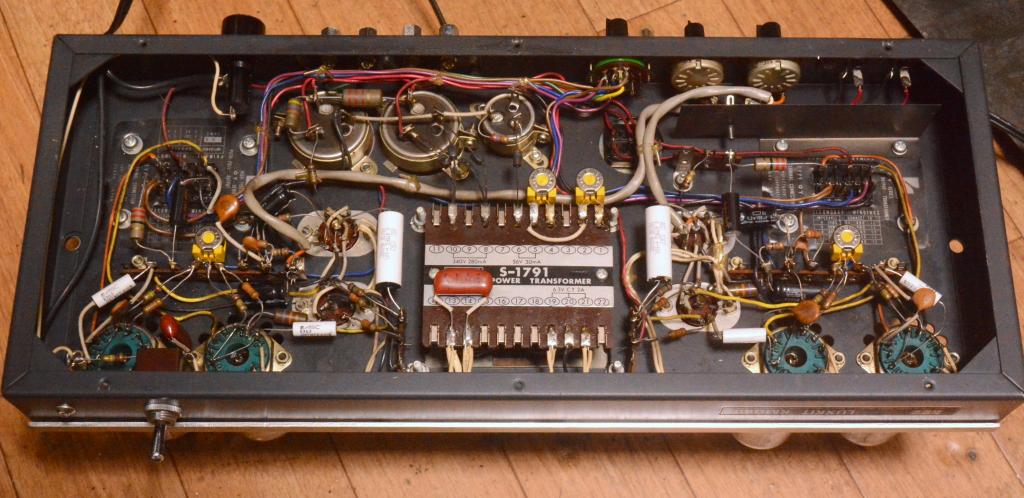70s year Luxman MQ-60 tube stereo ampilifier with OY series output transformer