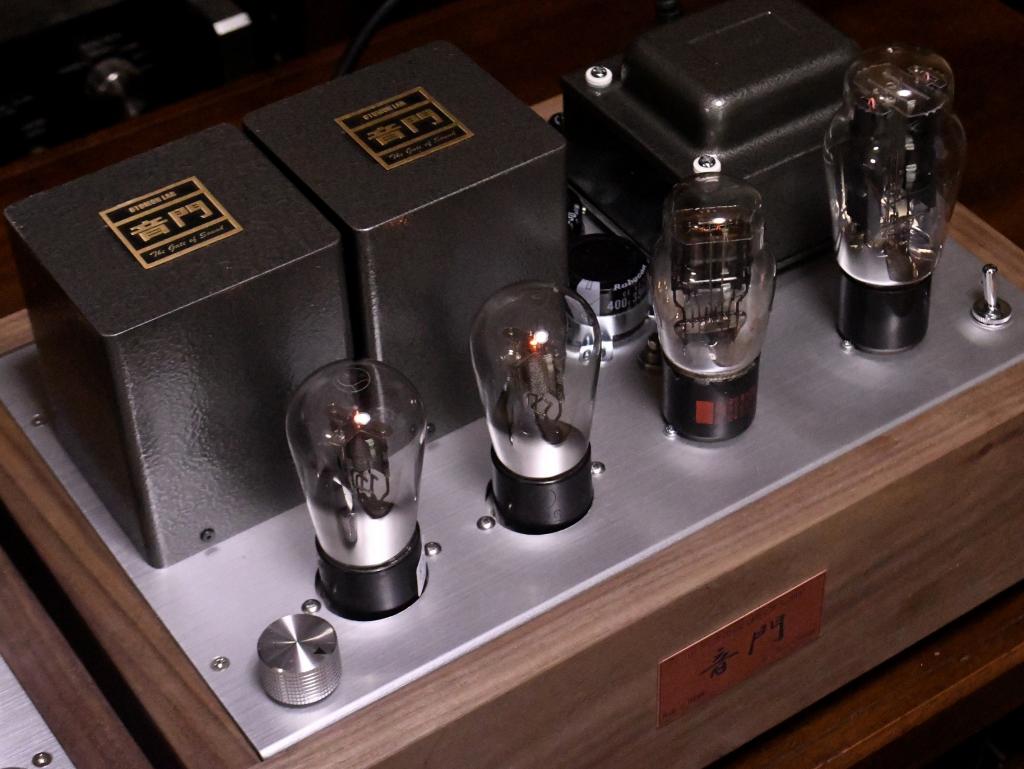 45 SE tube amplifier class A1 driven by 27 tube