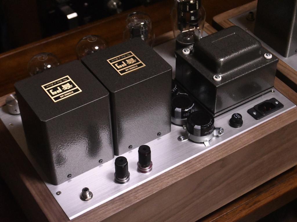 45 SE tube amplifier class A1 driven by 27 tube