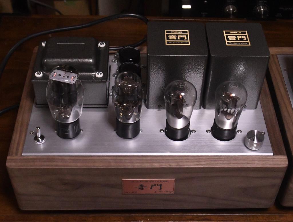 45 SE tube amplifier class A1 driven by 27 tube