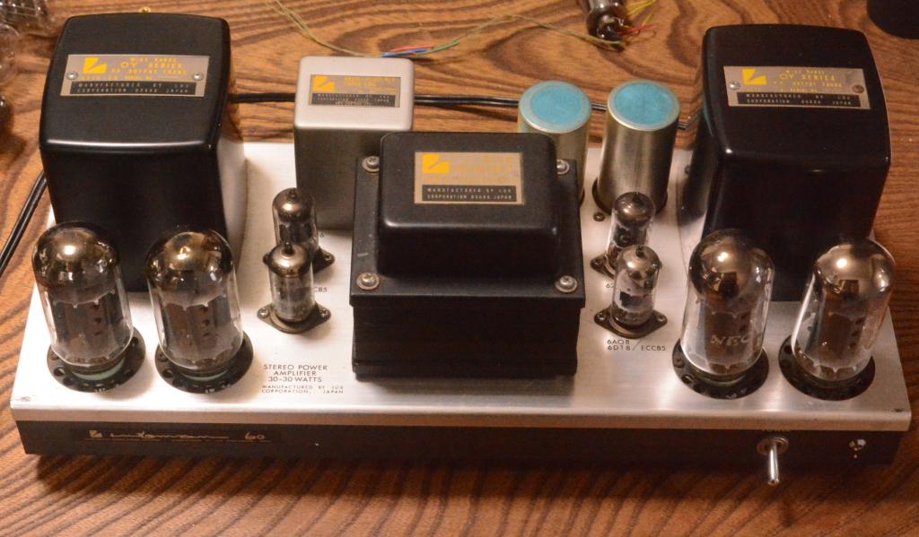70s year Luxman MQ-60 tube stereo ampilifier