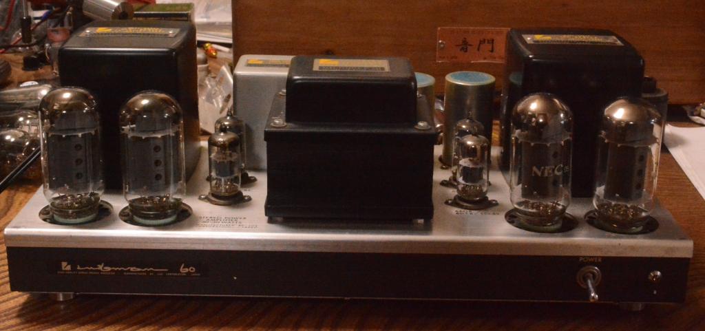 70s year Luxman MQ-60 tube stereo ampilifier
