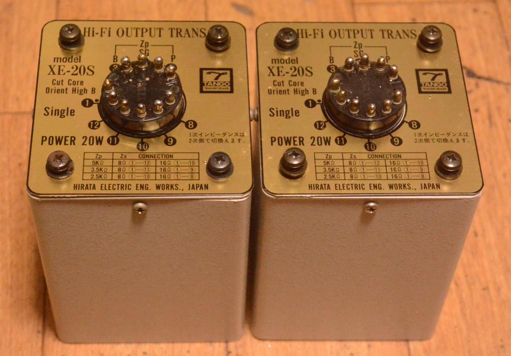 Pair of HIRATA Tango XE-20S OPT transformer using cut core same as X series
