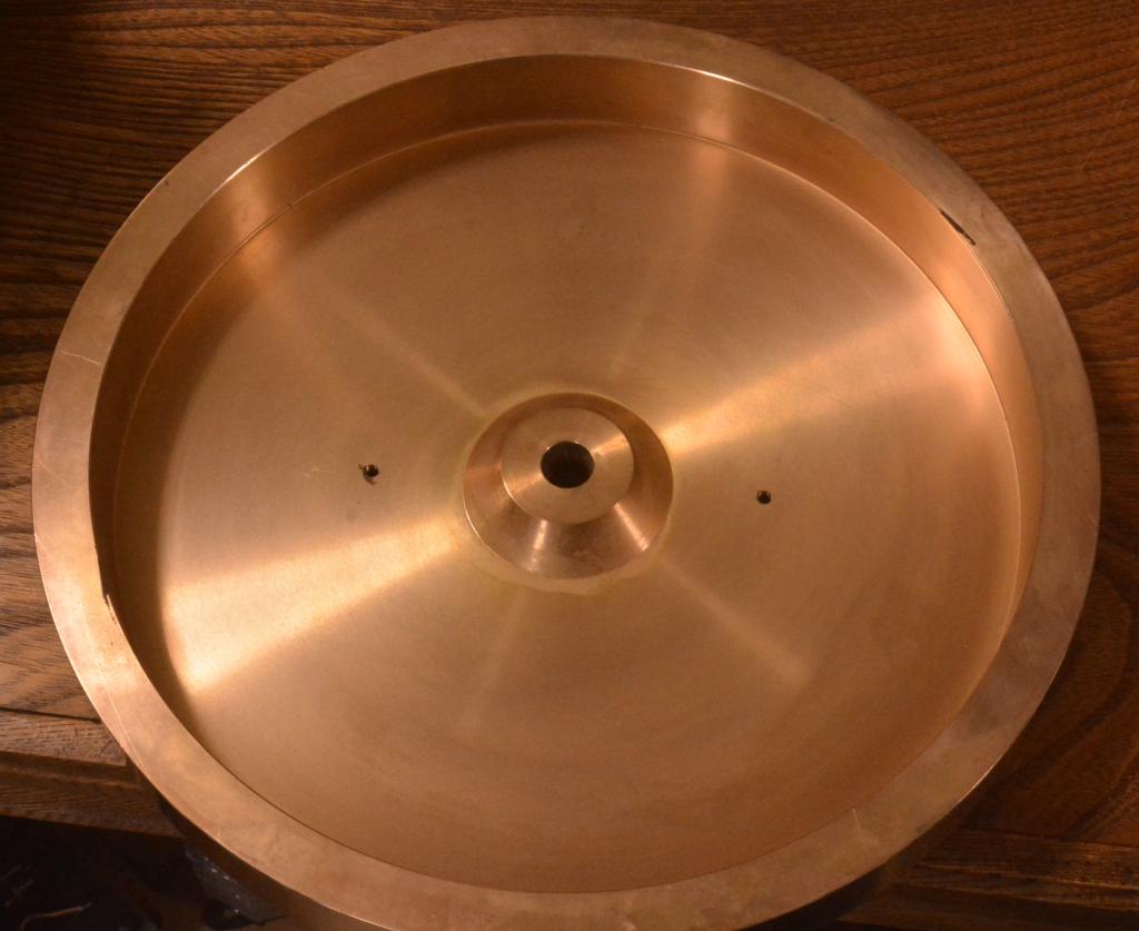 Original Micro seiki gun metal flatter for DIYer using for BL-91, BL-111, RX-1500, RX-5500 turntable