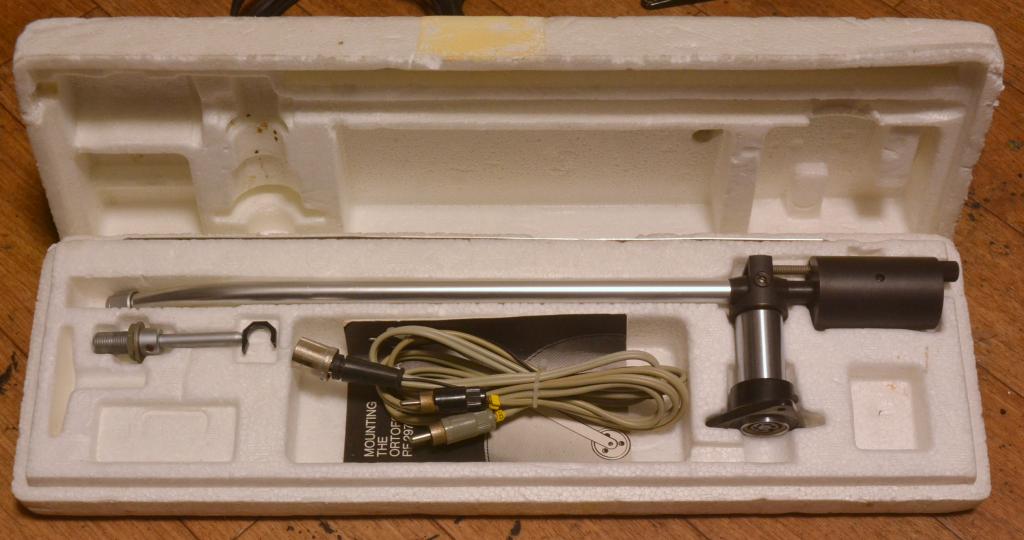 70s year Ortofon RF-297 long tonearm for SPU-A cartridge