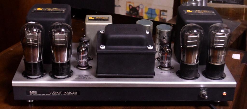 71A PP stereo tube amp with LUXMAN output transformer 100~117V input