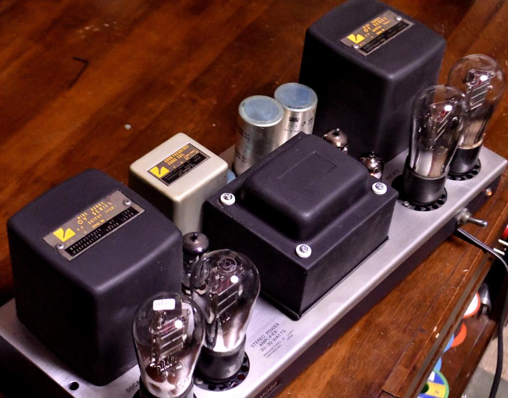 71A PP stereo tube amp with LUXMAN output transformer 100~117V input
