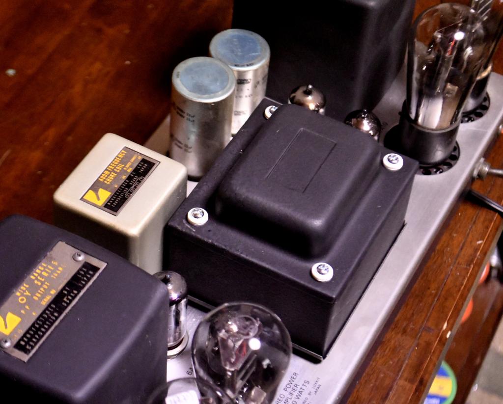 71A PP stereo tube amp with LUXMAN output transformer 100~117V input