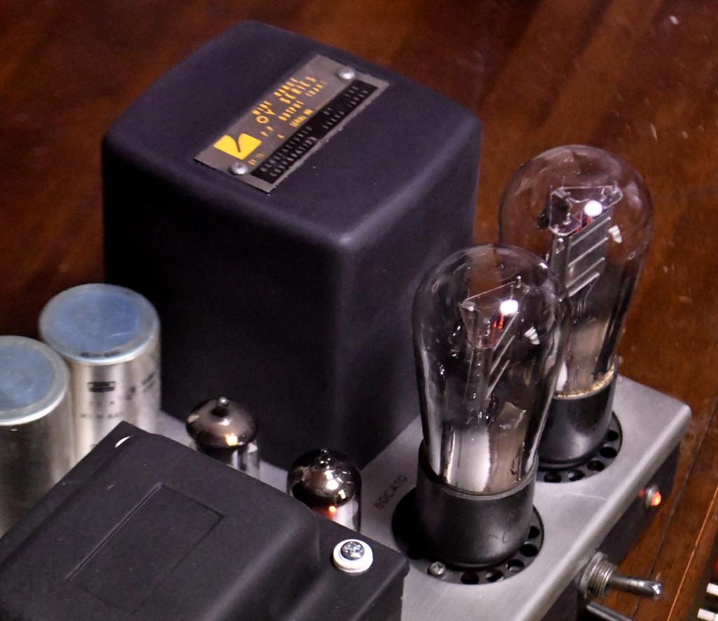 71A PP stereo tube amp with LUXMAN output transformer 100~117V input