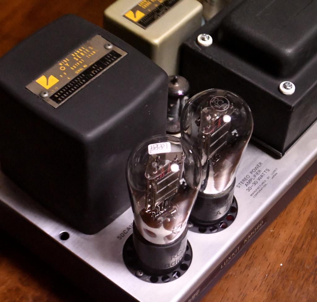 71A PP stereo tube amp with LUXMAN output transformer 100~117V input