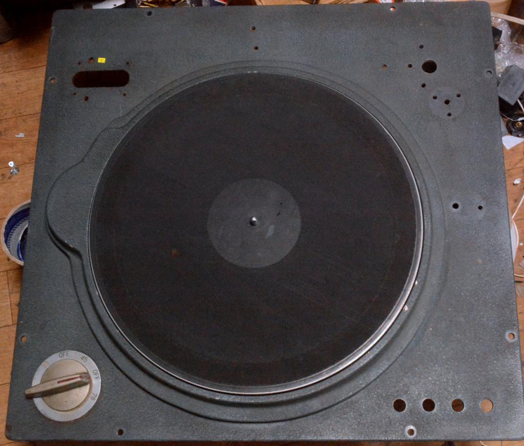 Early 50s year DENON Columbia RP-53A 16 inch turntable * same as EMT 927st * Ex RARE