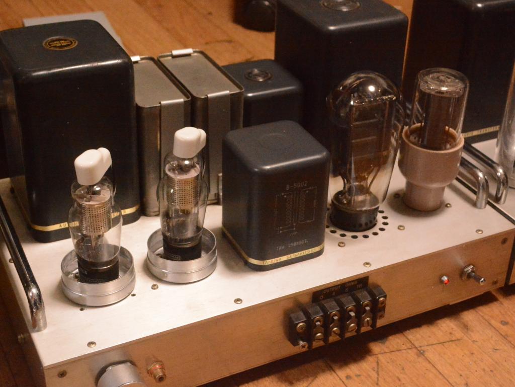 Western Electric 91B type PX25 SE stereo tube amplifier class A1 with All Tamura transformer
