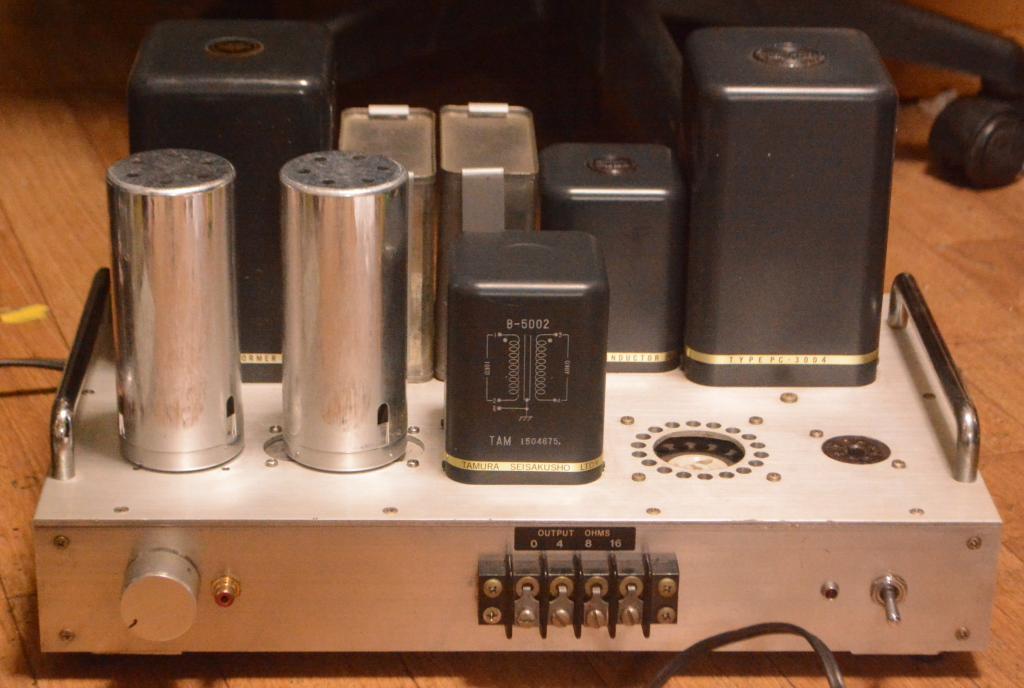 Western Electric 91B type PX25 SE stereo tube amplifier class A1 with All Tamura transformer