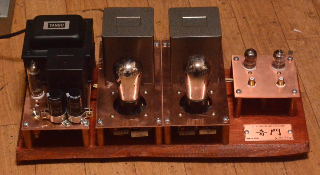WE396A 45/71A SE tube amplifier special order made for high sensitive speaker system