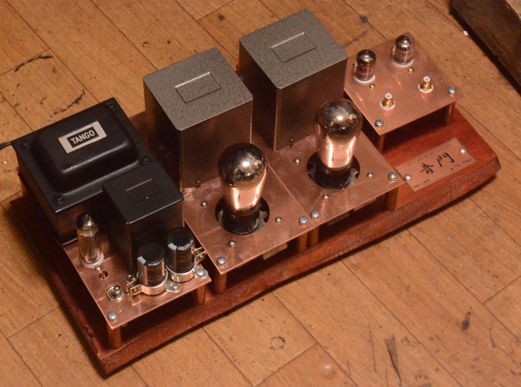 WE396A 45/71A SE tube amplifier special order made for high sensitive speaker system