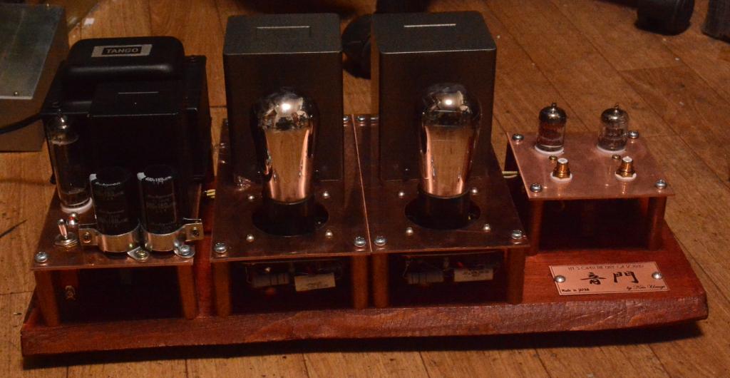 WE396A 45/71A SE tube amplifier special order made for high sensitive speaker system