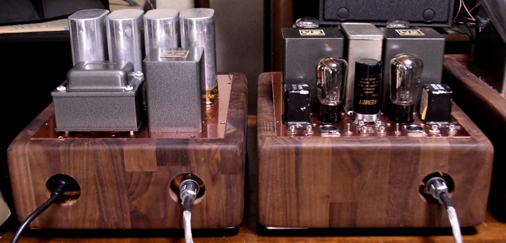 VT-52 tube SE preamp, drive tube REN0901// buffer amplifier