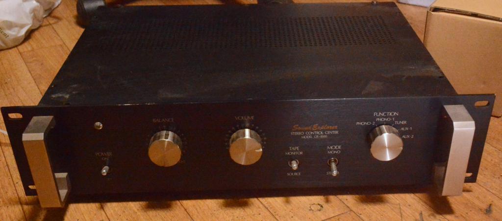Sound Exprorer CR-1000 preamplifier with phono stage TANGO transformer * Perefect condition