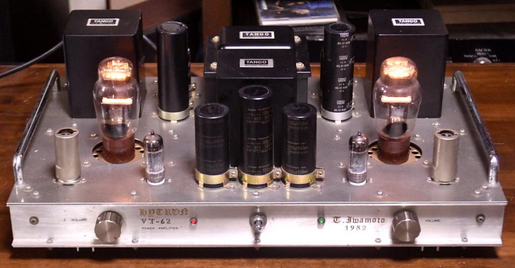 Vintage VT-62 tube amplifier with Hirata Tango transformer * 100V input