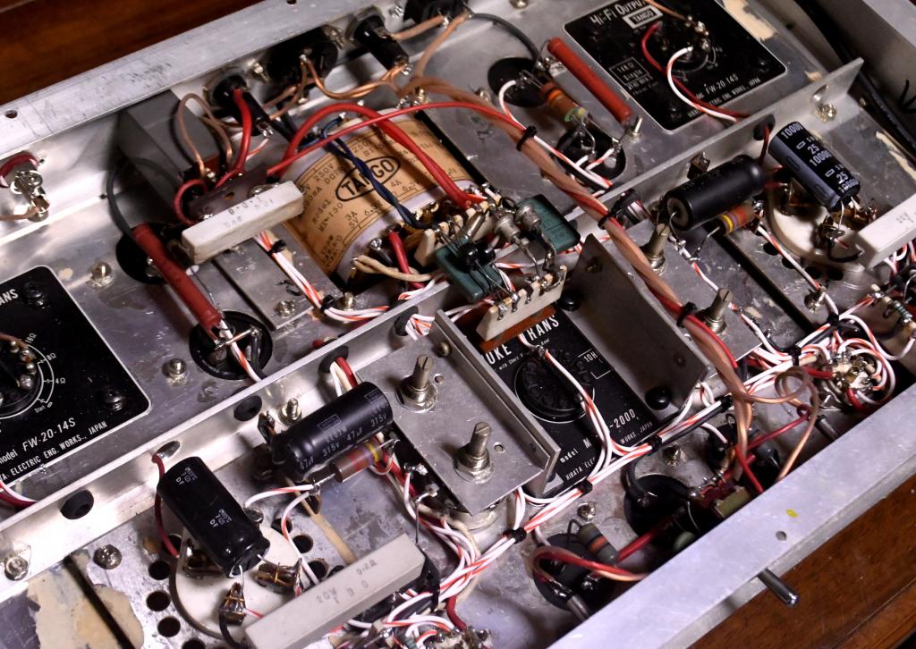 Vintage VT-62 tube amplifier with Hirata Tango transformer * 100V input