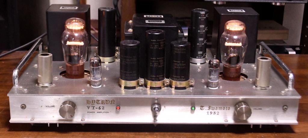 Vintage VT-62 tube amplifier with Hirata Tango transformer * 100V input