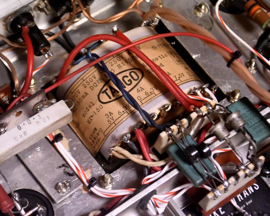 Vintage VT-62 tube amplifier with Hirata Tango transformer * 100V input
