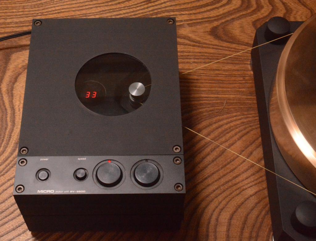 Micro seiki RX-5000, RY-5500 turntable with gun metal flatter use for 4 tonearms