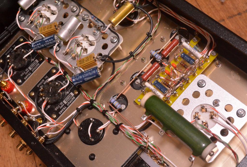45 SE tube amplifier/preamp/buffer amp driving tube 717A