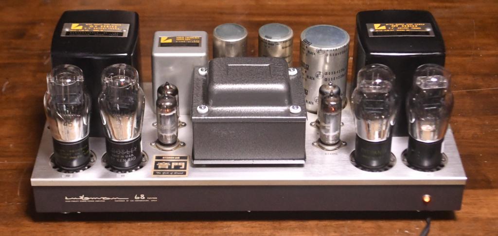 45PP stereo tube amp with LUXMAN output transformer * 117V input