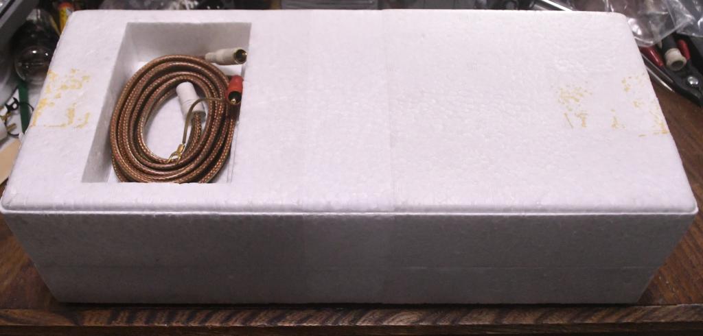 SAEC WE-8000st long straight tonearm with original box, cable, template