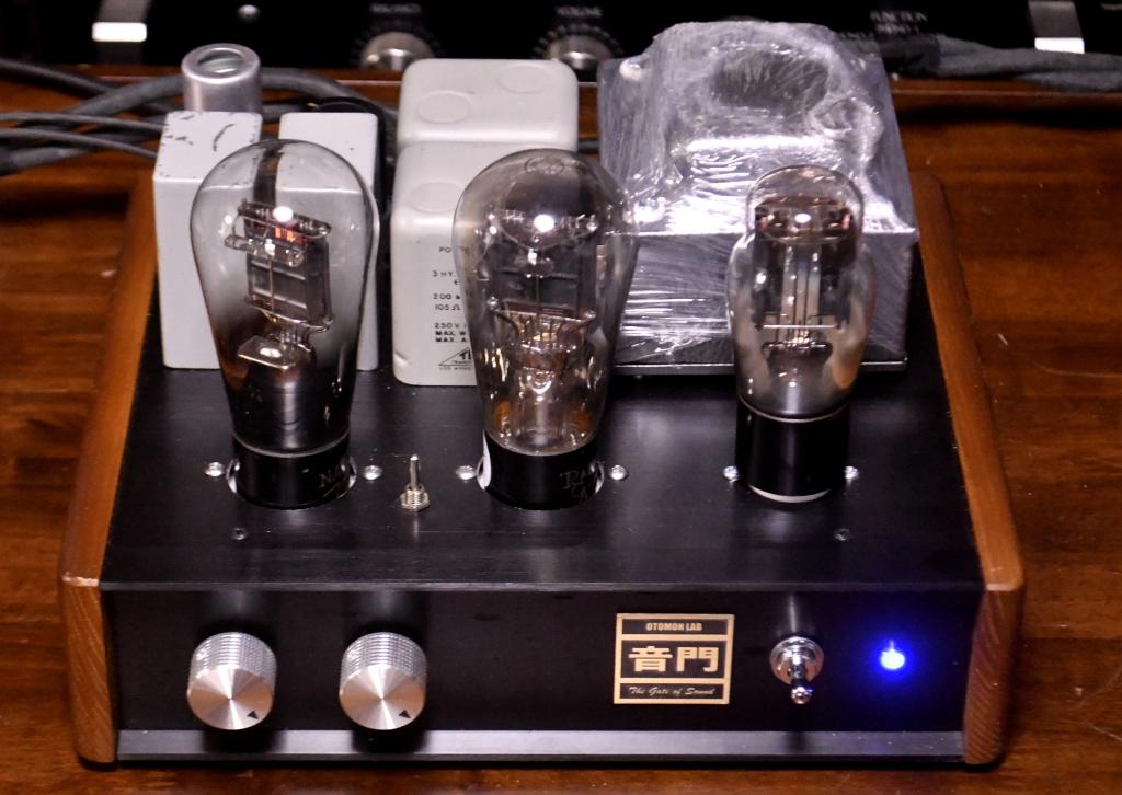 46/47 SE tube amplifier with Western electric output transformer, Bluetooth receiver embedded