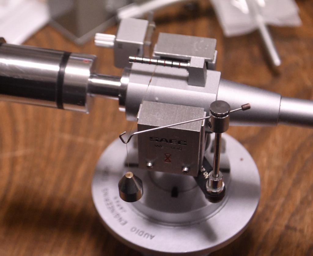 SAEC WE-506/30 12 inches long tonearm with headshell UL-2X * VG condition