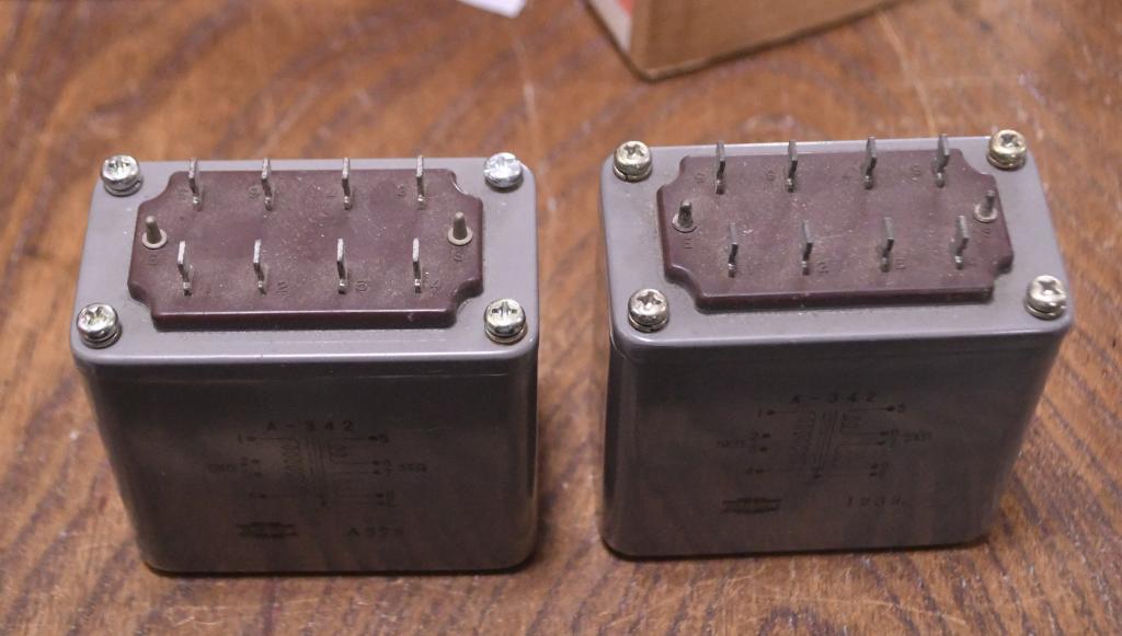 NEW Pair of Tamura A-342 interstage transformer special order for Sakuma amp