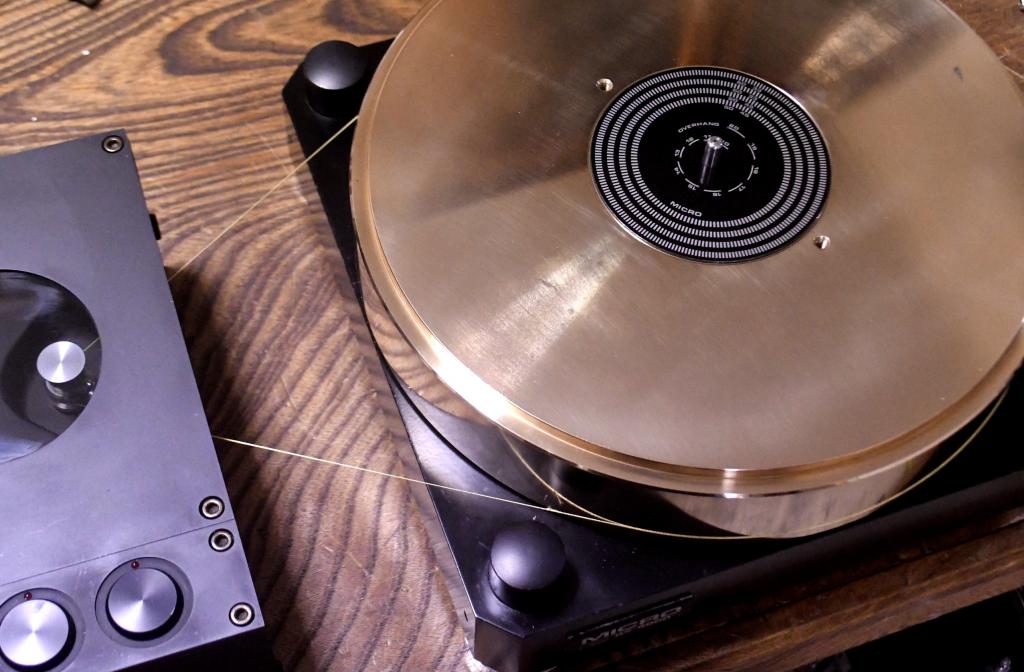 Micro seiki RX-5000, RY-5500 turntable with gun metal flatter use for 4 tonearms