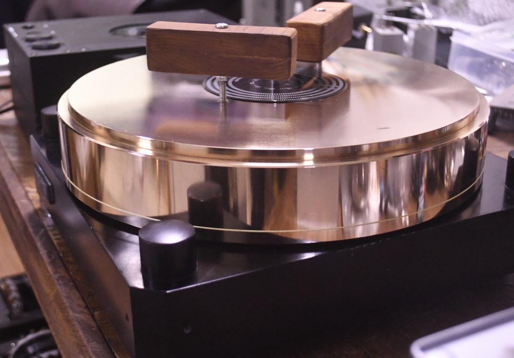 Micro seiki RX-5000, RY-5500 turntable with gun metal flatter use for 4 tonearms