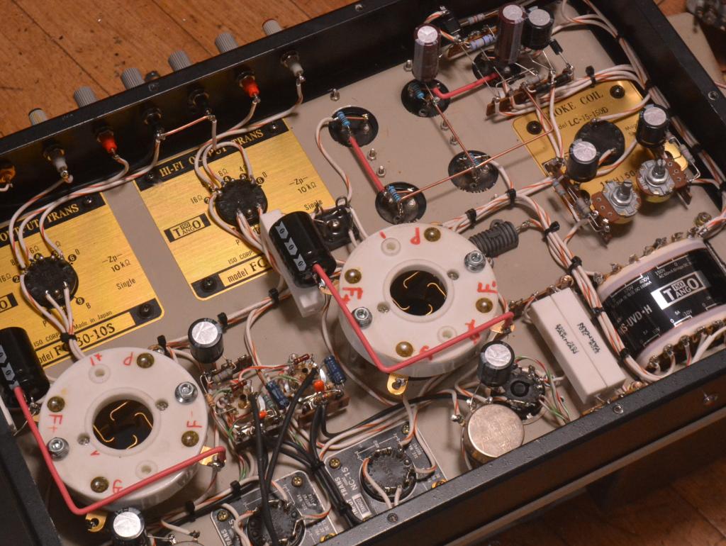 211 SE special order made amplifier with Hirata TANGO transformer