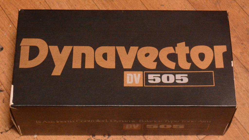 VG++ condition with box Dynavector DV-505 tonearm manufactured in 70s year