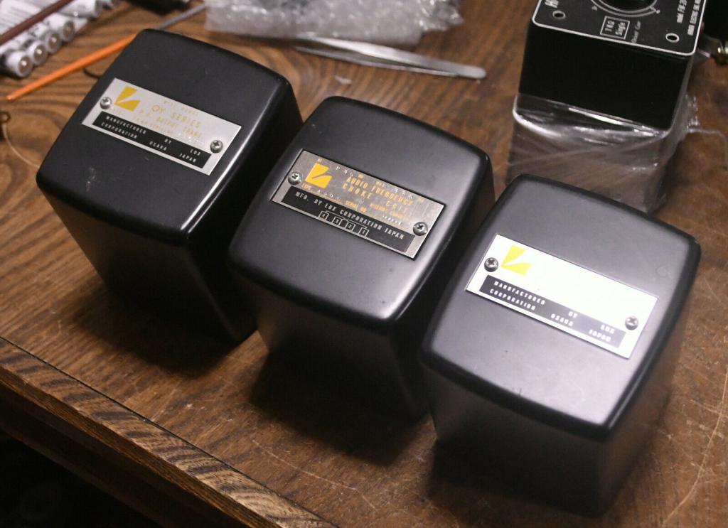 One full set Luxman OY-15-5 x 2 and 1 choke 5H for 300B, 45, 2A3, VT-52