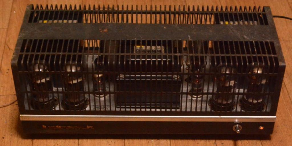 70s year Luxman MQ-60 tube stereo ampilifier with OY series output transformer