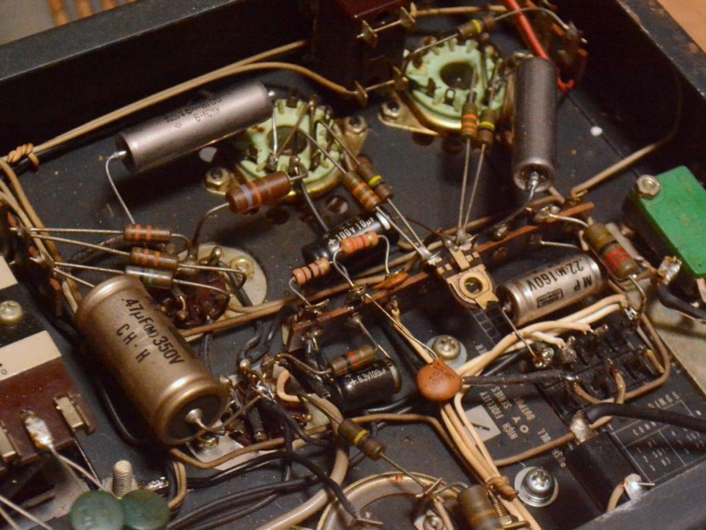 70s year Luxman MQ-60 tube stereo ampilifier with OY series output transformer
